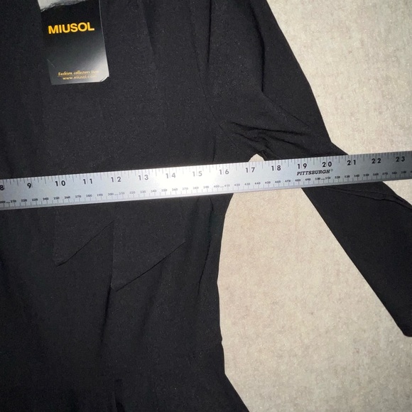 Miusol High Neck A-Line Dress, for Funeral,  Large - Picture 2 of 9